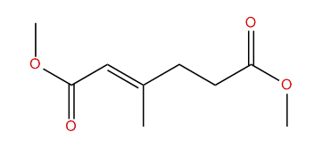 (E)-Dimethyl 3-methyl-2-hexenedioate